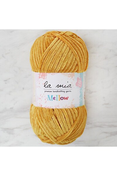 Leyaton خيط الحياكة اليدوي باللون الأصفر الداكن من لا ميا ميلو - 916 - 34162 ...