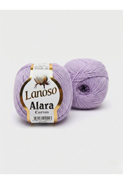 Lanoso Alara Cotton 50 Gr. Amigurumi, Punch, Bebek Örgü İpi Renk Kodu:947