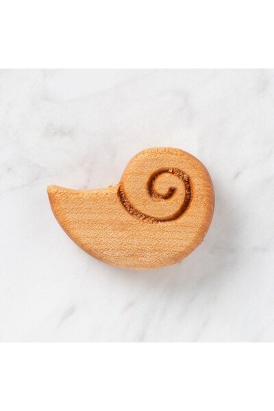 Leyaton خرز خشبي عضوي على شكل حلزون من هوبي بيبي - LWLHM-YTRS345