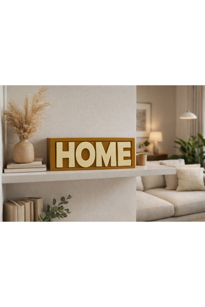 Tasarı Sanatı Home Decoration Home Written Decorative Object Kitchen-Living R...