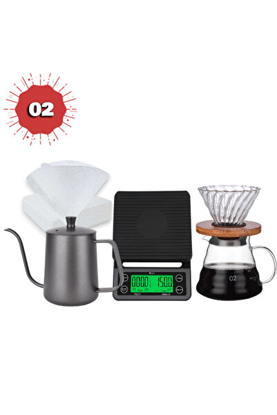 unbranded V60 02 Coffee Drip and Filter Set