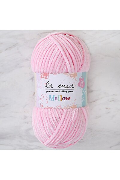 Leyaton La Mia Mellow Pink Hand Knitting Yarn - 904 - 34153 Lwlhm-Ytrs345
