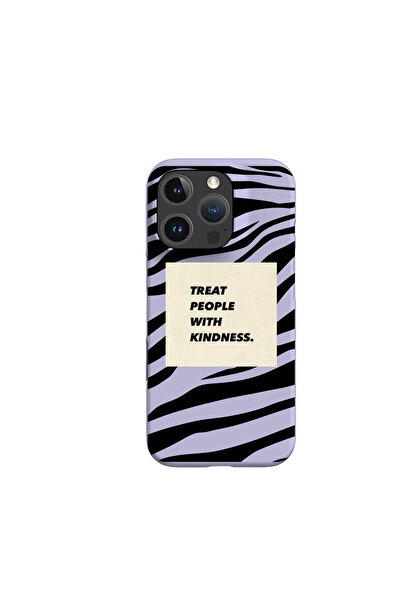 KaffCase غطاء هاتف آيفون 16 برو من السيليكون الفاخر بنمط الحمار الوحشي