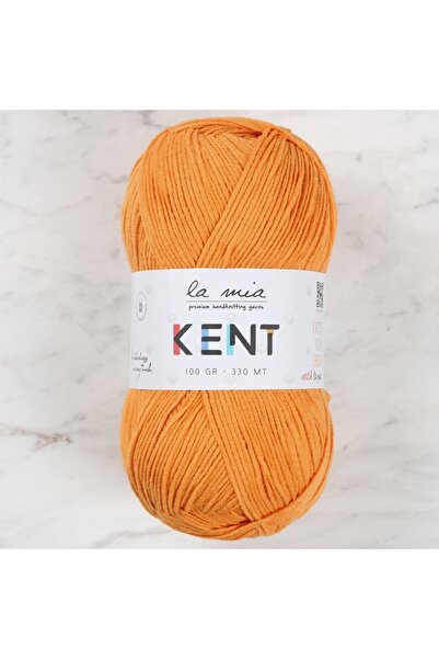 Twin Store خيط الحياكة اليدوي باللون البرتقالي من لا ميا كينت - L150
