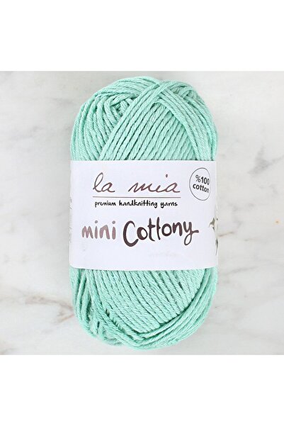 Leyaton خيط حياكة يدوي للأطفال من لا ميا ميني كوتوني 25 جرام باللون الأخضر LW...