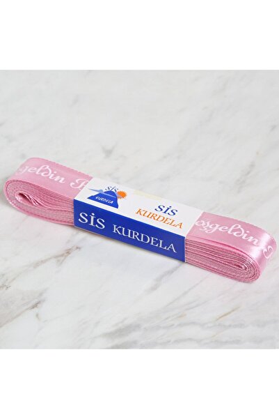 Leyaton لورين كرافتس 2 سم 10 متر وردي ساتان ترحيب بالطفل LWLHM-YTRS345