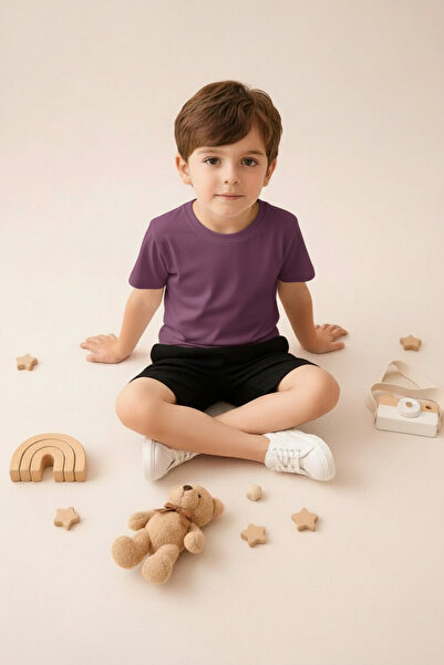 SPORTİVEA Boy's 100% Cotton T-Shirt/Tshirt and Boy's Shorts Set Together