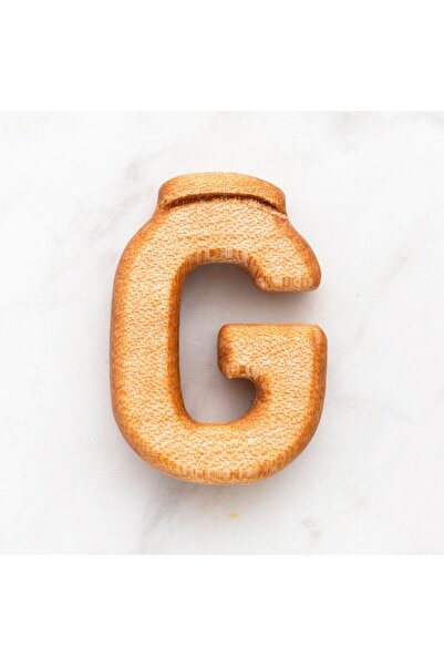 Leyaton Hobi Baby Organic Wooden Letter - Ğ Lwlhm-Ytrs345