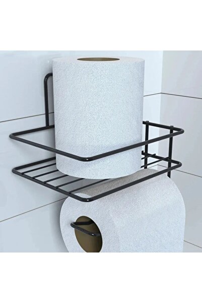 Greathings Suport pentru hârtie igienică autoadeziv și suport de schimb - des...