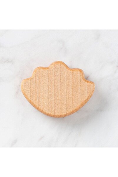 Twin Store هوبي بيبي حبة خشبية عضوية مع شكل صدف