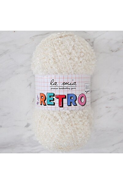 Leyaton La Mia RETRO Fir crem pentru tricotat manual - LM1011 LWLHM-YTRS345