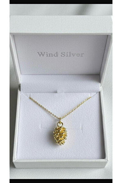 Wind Silver Kozalak Kolye 925 Ayar