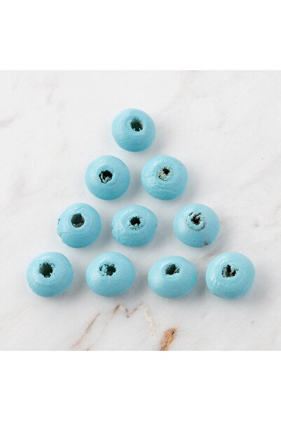 TEKNO 10 Flat Wooden Beads