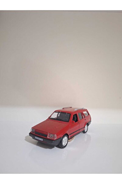 Aksoy Toys Tofaş Kartal SLX Kırmızı Sesli Işıklı Metal Oyuncak Araba 12 Cm