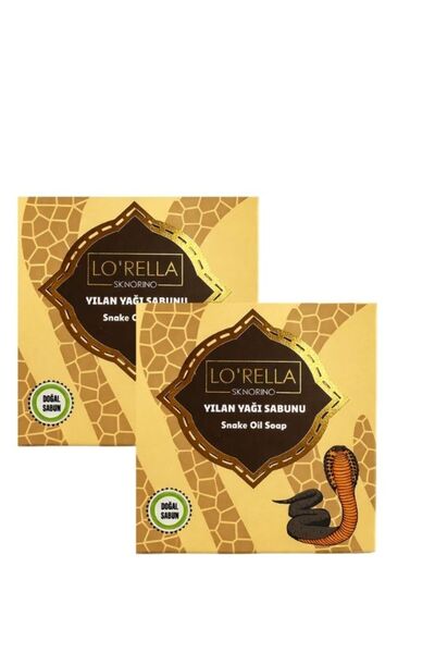 aleyna baharat Lo'Rella Snake Oil Soap 2 Pcs