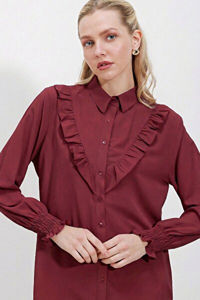 Hiccup Bdart Ruffle Detailed Shirt