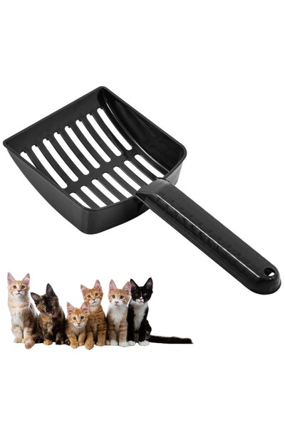 Greathings Пластмасова лопатка за почистване на котешка тоалетна