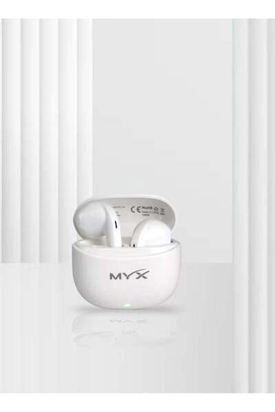 MYX Stereo Earbuds TW-08 – Bluetooth 5.3 Wireless Earbuds - White