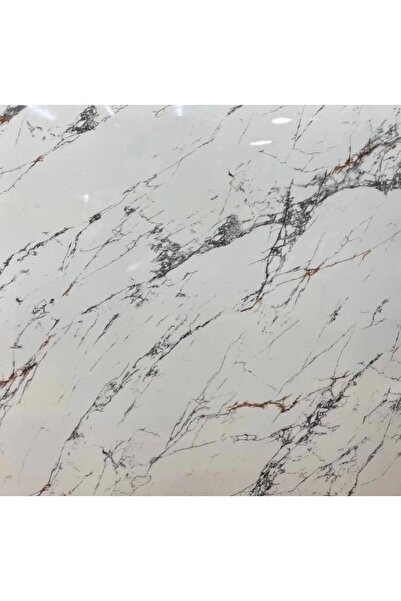 Lunaev ورق لاصق أبيض بنقشة رخامية - 5 أمتار حرارية، مقاوم للماء ورقة تغليف