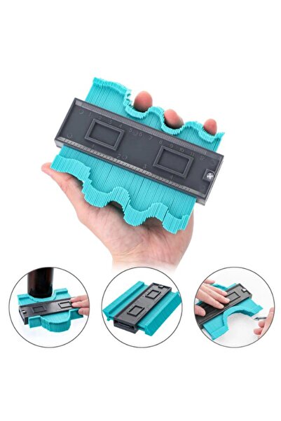 Greathings Instrument de măsurare a conturului din plastic multifuncțional Mo...