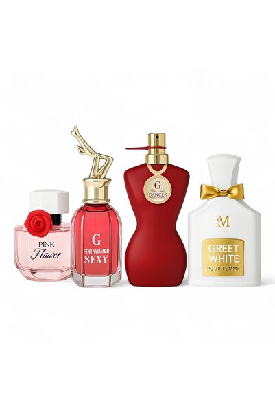 Montage Brands Set 4 parfumuri 4X damă 100 ml – Eau de Parfum femei floral fr...