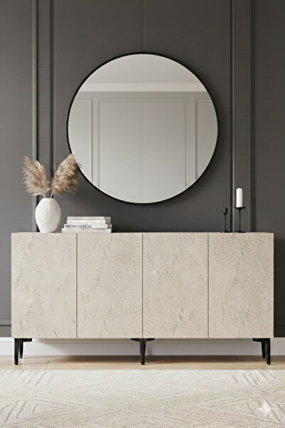 YUMEDİ DESİGN KA1599BT - DİDEMA KONSOL, TV SEHPASI, ÇOK AMAÇLI DOLAP ve KAHVE...