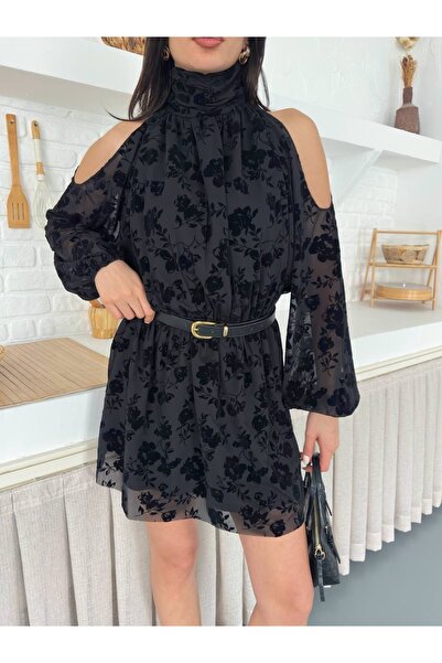 Kedi Fashion Yakna kumaş elbise