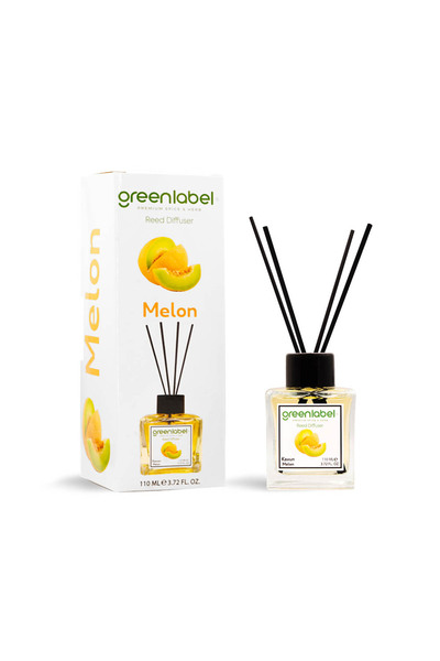 Greenlabel Red Diffuser Room Air Freshener with Reeds 100ML Melon Aroma