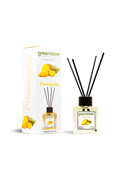 Greenlabel Red Room Air Freshener Diffuser with Reeds 100ML Pineapple Aroma