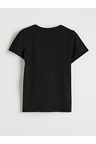 LC Waikiki بلوزة بياقة روبا مزخرفة من UZG STORE للنساء الأنيقات