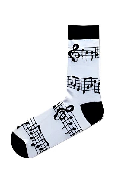 Zumiya Musical Notes Patterned Gift Colorful Socks