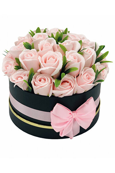 Eventissimi Ανθοσυνθεση, 20 εκ., κεραμικό ποτ, ροζ