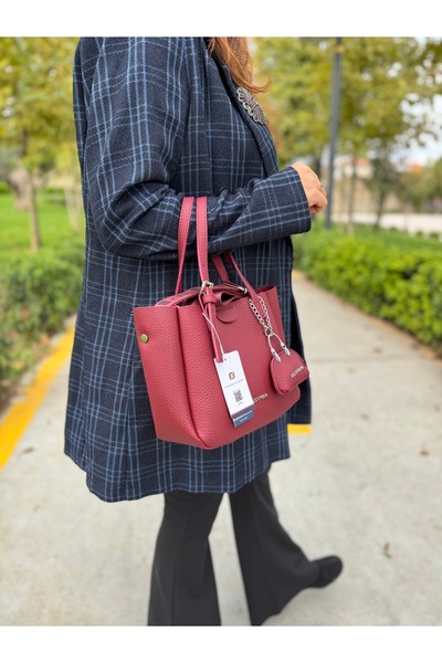 Just Polo Original Genuine Women's 3-Compartment Luxury & Luxurious Design Soft Leather Hand and Shoulder Bag Suitable for Daily Use