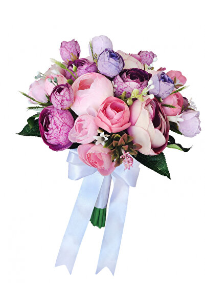 Eventissimi Buchet de Flori - 27 Bujori, Roz/Mov