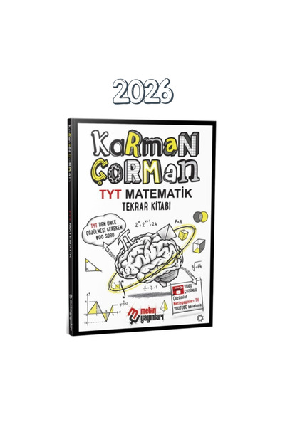 Metin Yayınları 2026 TYT Matematik Karman Çorman Tekrar Kitabı