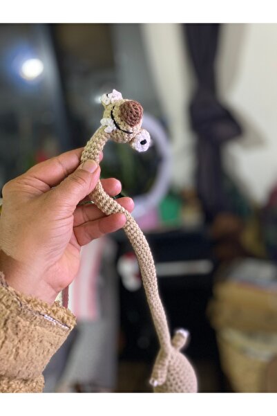 crafted by Nilüfer uzun boyun sid otuncak el yapımı örgü amigurumi