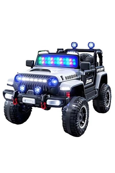 COMPLEX Kids' 4-wheel electric Jeep with remote control - Twin motor ride-on ...