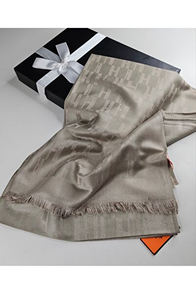 Shiva Scarfs شال حريري بنمط الحروف من القطن والكشمير للصيف، وشاح حجاب