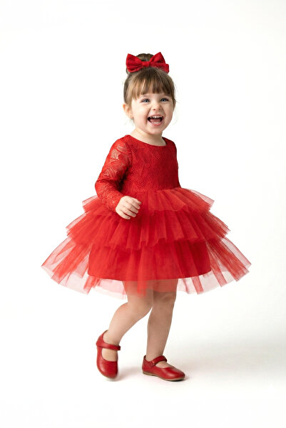 Baby Animals Rochie pentru fetițe Rochie pentru fete Tulle cu inimioare Petre...