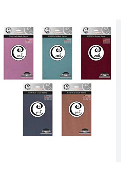 Cenk düz 100cm poşetli yazma 3'lü karışık paket
