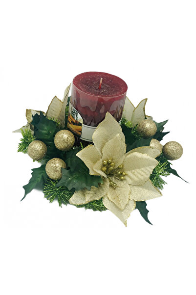 Eventissimi Λαμπάδα γάμου/βάπτισης – 14 cm, φυσικό κερί, πολύχρωμη