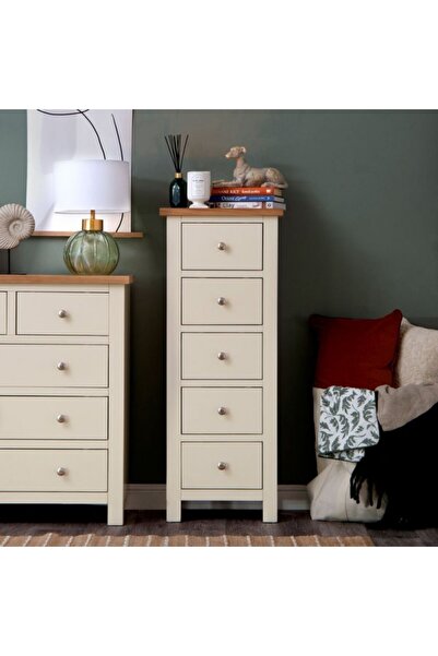 Masifart Candy 5 Cekmeceli Yüksek Komodin