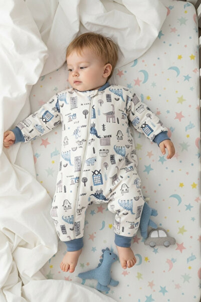 Caramio Erkek Çocuk Uyku Tulumu Pamuklu Uzun Kollu 2 Tog