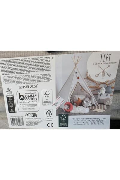 Tipi Studio Children's teepee tent Height 160 cm