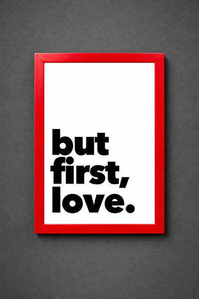 Koi Art Design Κόκκινο πλαίσιο, μονοκόμματος πίνακας ζωγραφικής υψηλής ποιότη...