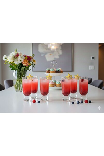 Generic Clear drink glass set