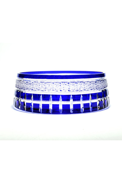 Kristal Market Mercury Large Bowl Eternal Model Cut Crystal Handcrafted