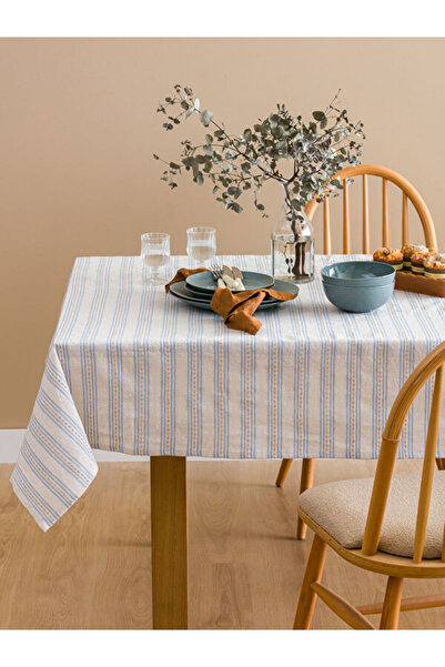 LC Waikiki Sparkling Choices Line Embroidered Tablecloth 140X180 cm from Shin...