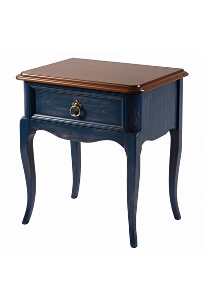 Masifart Scotia Rustik Tek Çekmeceli Komodin