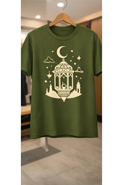 Pink Sky Καλοκαιρινό μπλουζάκι από βαμβάκι με σχέδιο Ramadan Kareem